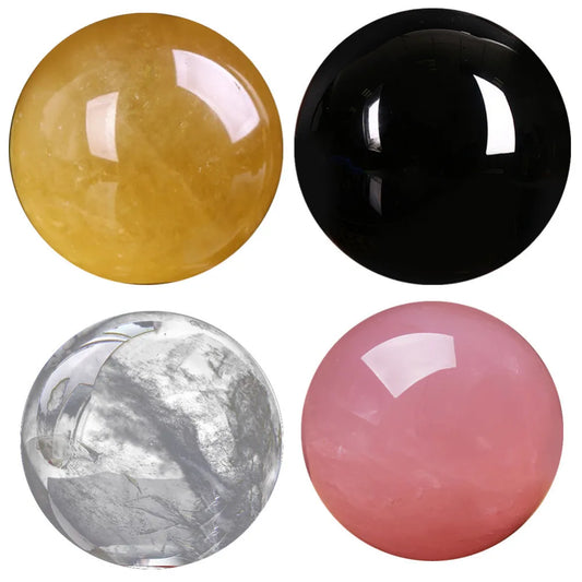 Natural Quartz Crystal Sphere Balls